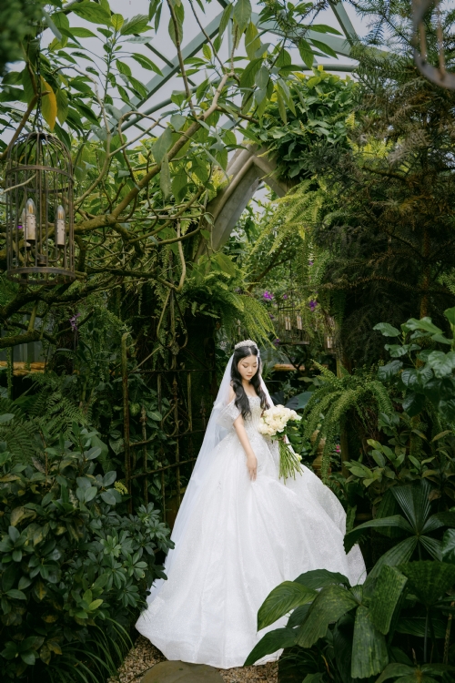 Hình cưới phim trường 